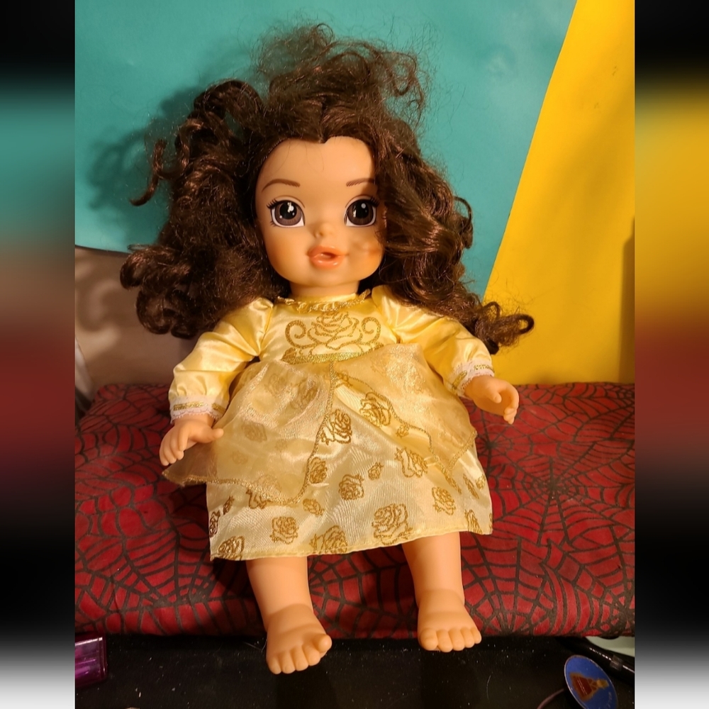 080821 Jakks Pacific Disney Beauty & the Beast Live Action Princess BELLE 12" Ba